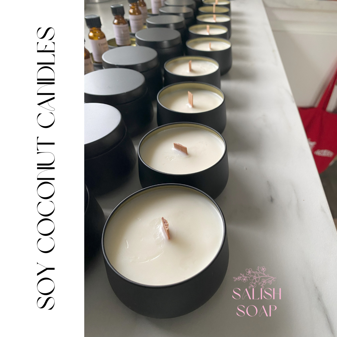 Bergamot Black Tea Vegan Soy Coconut Candles