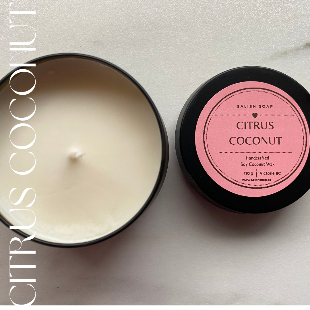 Coconut Citrus Soy Coconut Candle
