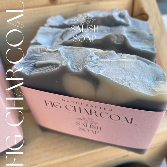 Fig Charcoal Vegan Soap Bar