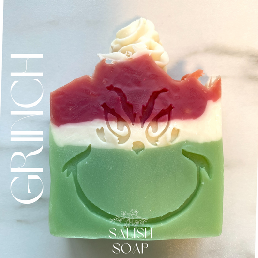 Grinch Soap Bar
