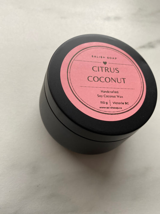 Coconut Citrus Soy Coconut Candle