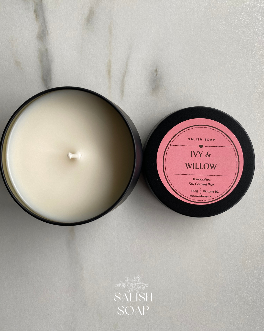Ivy Willow Vegan Soy Coconut Candles