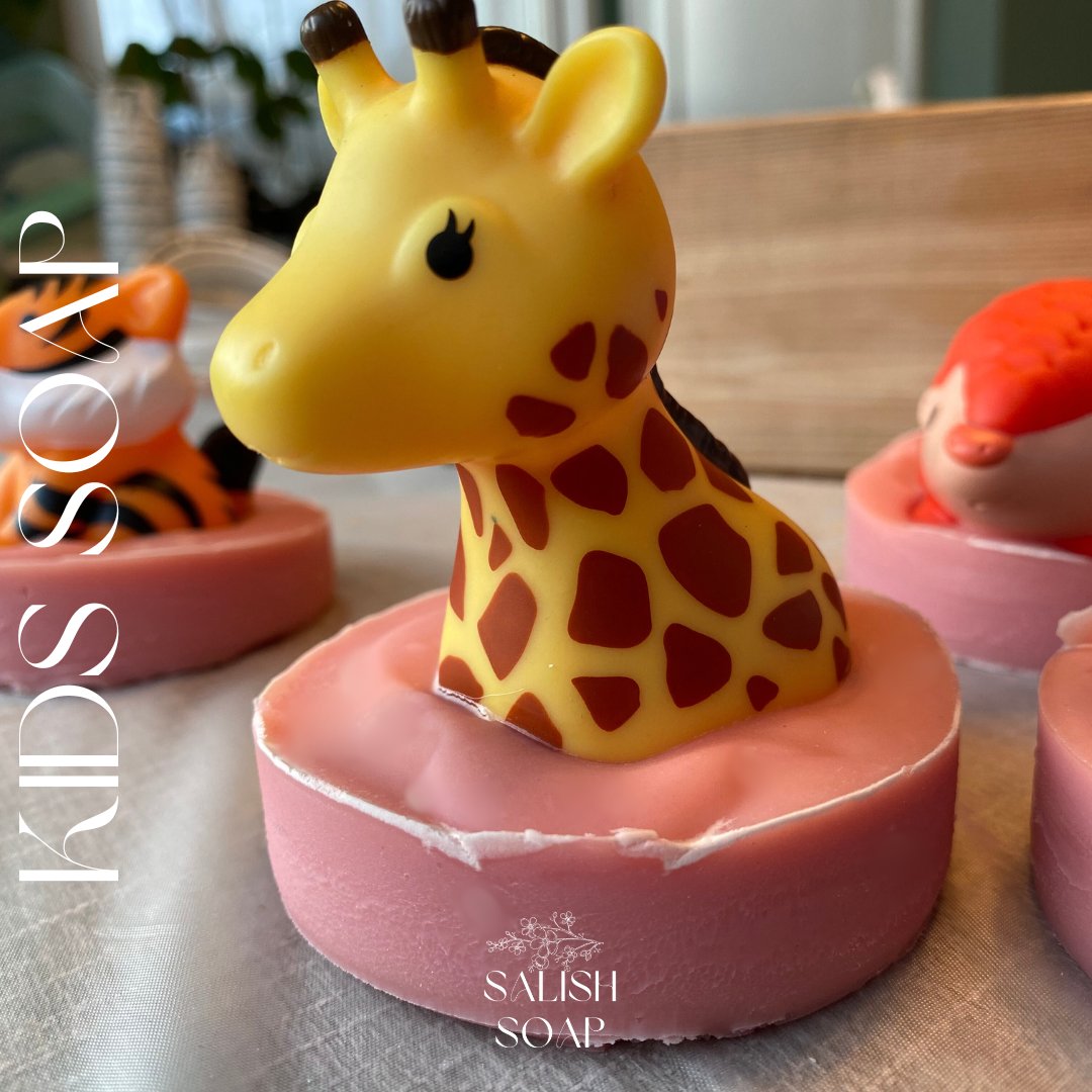 Soap Bars for Kids with the Munchkin Bath Toy Wild Series