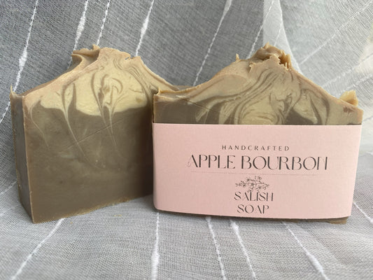 Apple Bourbon Vegan Soap Bar