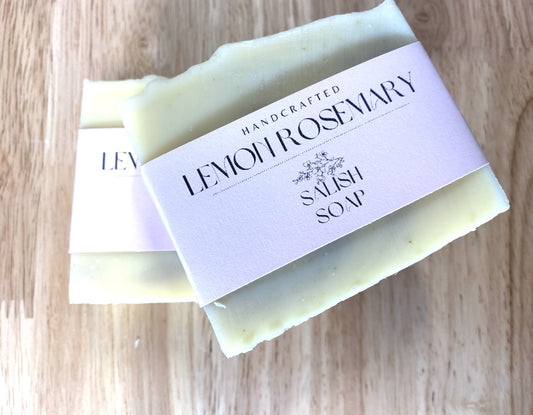 Lemon & Rosemary Vegan Soap Bar
